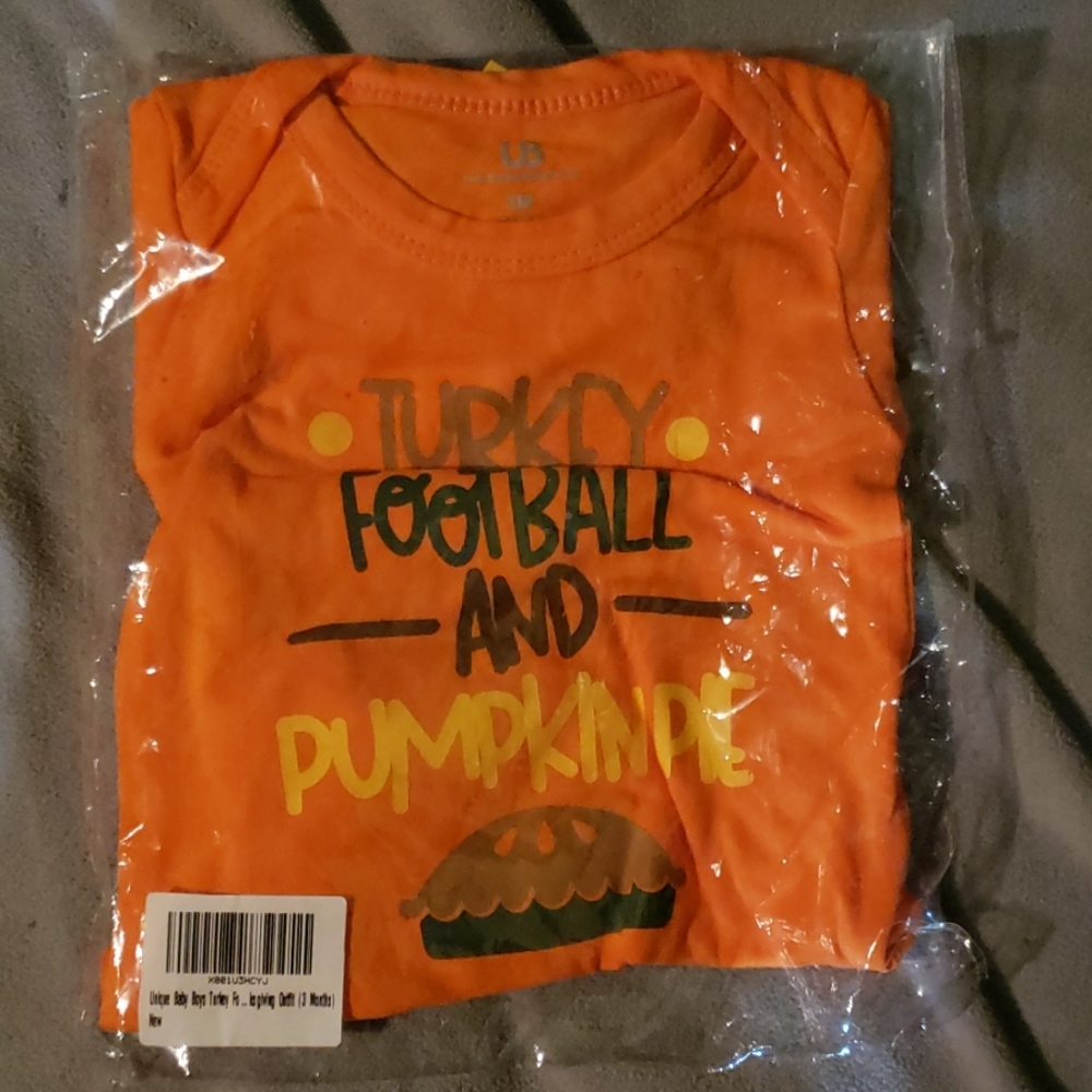 Infant boys Thanksgiving Outfit